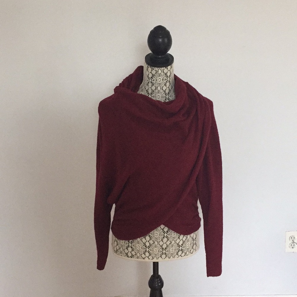 Free People sugar wrap sweater M